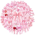 thumbnail image 2 of 35pcs-50pcs Cute Stickers Pink Stationery Stickers Cherry DIY Stickers Children Stickers for Phone Laptop Suitcase, 2 of 9