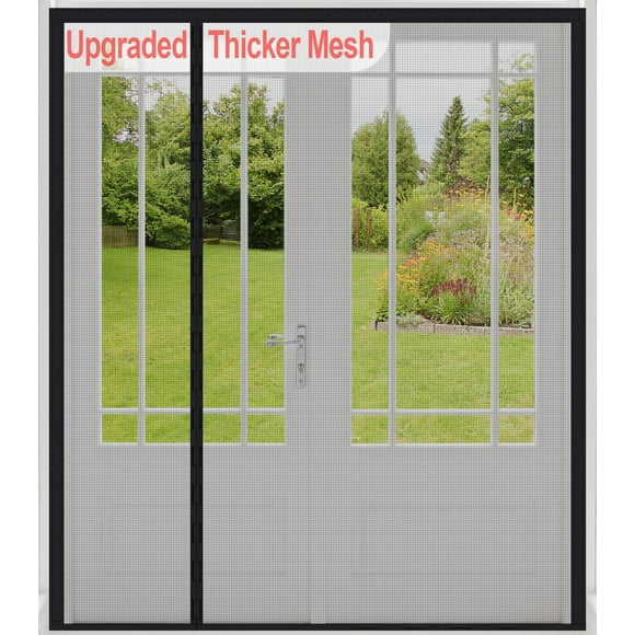 Puerta mosquitera magnética Okayavo reversible 190 x 205 cm