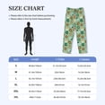 thumbnail image 4 of Picia Christmas Donuts Mens Soft Woven Cotton Elastic Waistband Sleep Pajama Pant Lounge Sleep Pant With Pockets And Drawstring-Large, 4 of 9