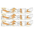 thumbnail image 2 of CMT Orange Tool 800.509.11 5-PIECE COMPLETE KITCHEN SET, 2 of 3