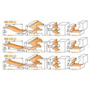 CMT Orange Tool 800.510.11 5-PIECE COMPLETE KITCHEN SET
