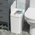 thumbnail image 4 of Bote De Basura Automático, Cesto De Basura Sin Contacto De 20 Litros, Cubo De Basura Con Sensor De Movimiento Para Cocina, Baño, Dormitorio, 9,8x12,6x9,8", 4 of 7