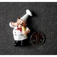 thumbnail image 4 of Case Pack Extra Large Chef Fridge Magnet Cute Magnet 3d Fat Chef Fridge Magnet, 4 of 5
