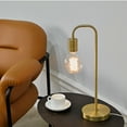 thumbnail image 4 of Globe Electric Holden 18" Matte Brass Table Lamp, 67433, 4 of 8