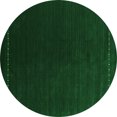 thumbnail image 1 of Ahgly Company Indoor Round Abstract Green Contemporary Area Rugs, 8' Round, 1 of 1