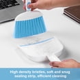 thumbnail image 6 of Mini Broom and Dustpan Set , Small Dustpan and Brush Set , Whisk Broom and Dustpan Set, Small Broom and Dustpan Set for Desk, Home, Kitchen Necessities, Hand Dust pan and Brush Set (Blue), 6 of 8