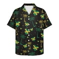 thumbnail image 3 of KUIFORTI Jamaica Flag Hawaii Matching Couple Outfits Women's Casual Dresses & Men's Hawaiian Shirt for Summer Vacation Trip Lightweight with Soft Fabric Quick-dry, 3 of 7