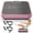 Rose Red + ABS + Rubber + Steel (Q235), variant on Vibration Plate Exercise Machine for Home Gym, Whole Body Workout Platform with Remote Control and Resistance Bands, Rose Red