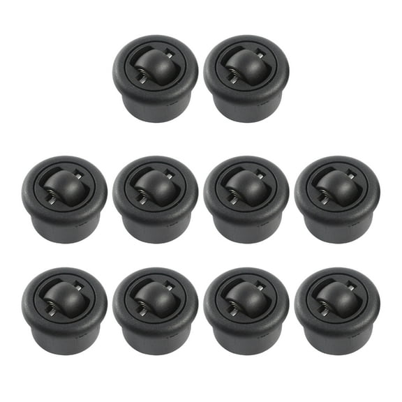 10pcs Heavy Duty Furniture Casters Quiet Rotates Wheel for easy Relocation