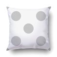 thumbnail image 1 of BOSDECO Polka Dot With Circles Dots Rounds Cushion Covers Pillowcases 18x18 inches, 1 of 1