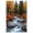 Unframe-style, variant on Vibrant Autumn Forest River Wall Art Nature Landscape Fall Trees Poster