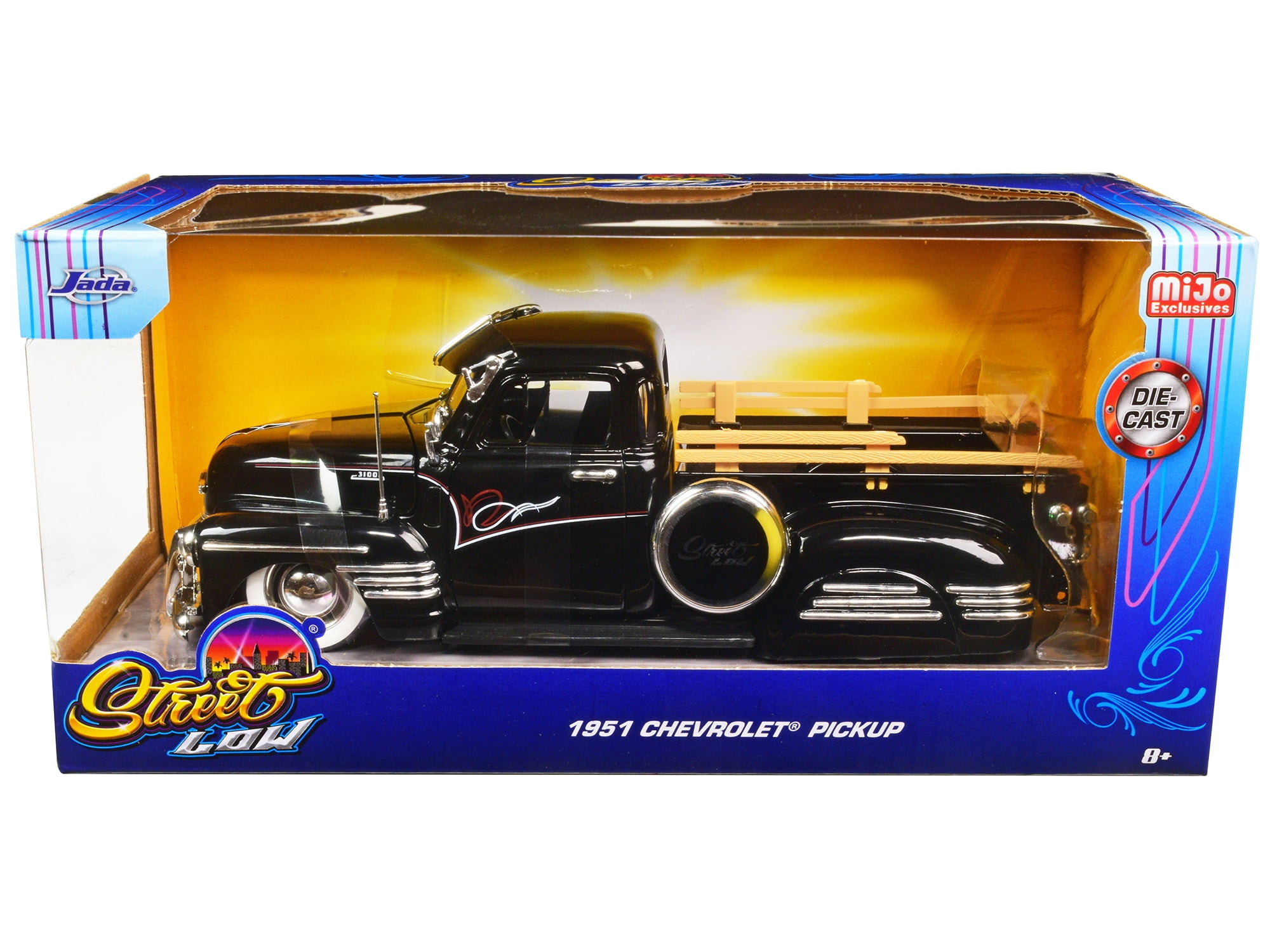 jadatoys シェビー1951トラック　ローライダー 1951 Chevrolet Pickup Lowrider Two-Tone (Silver/White