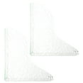 thumbnail image 1 of MOVTOTOP Transparent Acrylic Shower Splash Guard for Home Excellent Leak Proof Design Fits Most Furnishings 2 pcs, 1 of 8