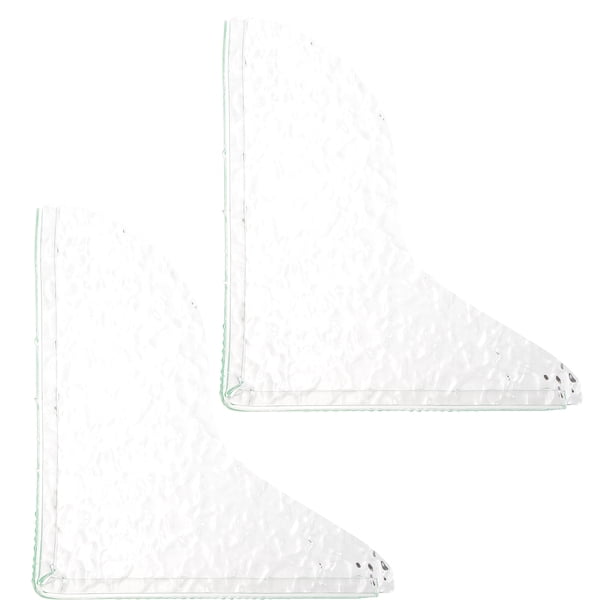 2 protectores contra salpicaduras de ducha, protectores de esquina de ducha, protectores contra salpicaduras de bañera, protector contra salpicaduras de baño