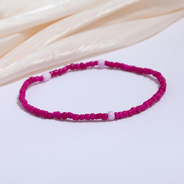 pitrice Rice Bead Ankle Bracelet Unique Colour-fast Ankles Chains Exquisite Handmade Multi-purpose Chic Girls Anklets Feet Decor 38