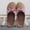 Pink, variant on Babysbule Womens Slippers Women's Fashion Casual Knot Slip On Slides Indoor Home Beach Slippers Shoes