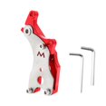thumbnail image 4 of Adaptador de Freno de Disco de Bicicleta Soporte de Bicicleta Pinza de Frenos de Disco Accesorios de Montaje Convertidor de Ciclo Modificación de , rojo Soledad Adaptador de freno de disco de bicicleta, 4 of 6