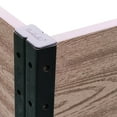thumbnail image 6 of Everbloom 36" x 12" x 31" Brown and Black Wood, Plastic and Steel Planter Box, 6 of 9