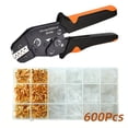 thumbnail image 5 of 5-Scene 600Pcs Ratchet Crimping Tool Set, for AWG 23-16/0.25-1.5mm² Terminals & 2.8/4.8/6.3mm Male/Female Connector Combo, 5 of 10