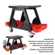 thumbnail image 4 of Taburete mecánico con ruedas silla con taburete mecánico ruedas cómodas ergonómico de alta resistencia cómodo para lámina automática ANGGREK Otros, 4 of 8