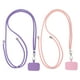 thumbnail image 1 of Lanyard para teléfono inteligente Uxcell, lanyard universal para teléfono celular, correa ajustable para teléfono cruzado en púrpura y rosa, 1 of 7