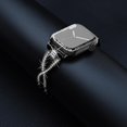 thumbnail image 4 of Correa de acero inoxidable compatible con Apple Watch de 41, 40 y 38 mm para mujer y hombre, correa de repuesto fina para Apple Watch Series 7, SE, 6, 5, 4, 3, 2 y 1 (, 4 of 5
