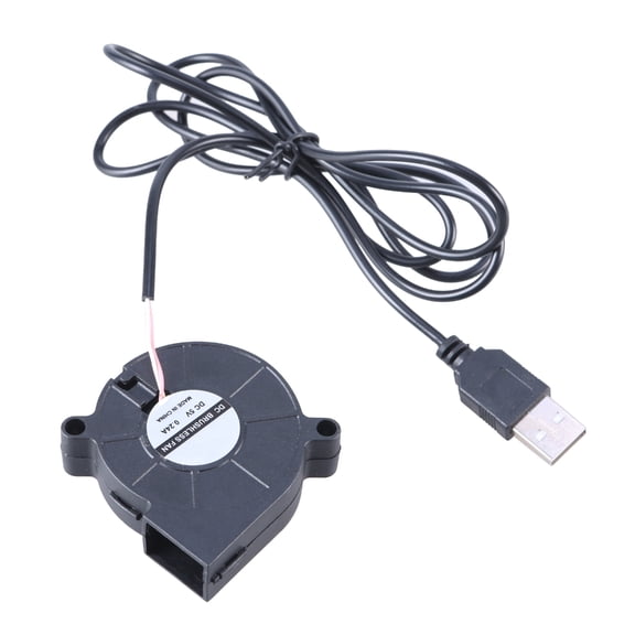 Yammee Efficiency USB Powered Computer Cooling Fan Blower Fan DC5V Brushless 50mm Cooling Fan for PC Printers 115cm Cable
