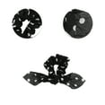thumbnail image 3 of Unique Bargains 1 Pc Grace Rabbit Ears Hair Ties Hair Bands Black, 3 of 5