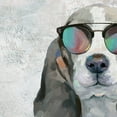 thumbnail image 3 of Masterpiece Art Gallery Shady Pups IV Dogs In Sunglasses By Studio Arts Canvas Art Print 22" x 28", 3 of 4