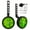 Green, variant on Training Wheels, Bike Training Wheels with Stronger Version Heavy Duty Rear Adjustable Bicycle Stabilizer Mounted Kit, fit for 12, 14, 16, 18, 20 inch Kids' Single Speed Bike