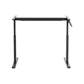 Flexispot H2b 48 Crank Height Adjustable Office Workstation Black