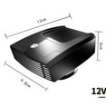 thumbnail image 3 of Defrost Defogger Parabrisas Desfogador Y Defrater 2 In1 12V para Camiones Automóviles SUV, 3 of 9
