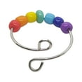 thumbnail image 1 of EGNMCR Rings Beads Rings Adjust Spinners Rings Pack Stackable Rings For Anxiety Women Men Gift the ring, 1 of 1