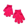 thumbnail image 4 of Sonducket 1 par de guantes para niños, cubierta para los dedos artesanales, accesorio de ropa, guante con Color sólido para exteriores, rosa y Rosa roja 10Conjunto, 4 of 6