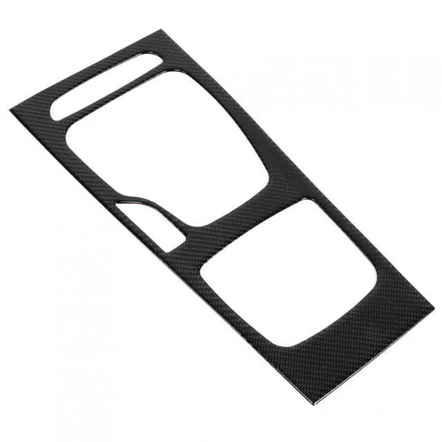 Cubierta de consola central, cubierta de consola central de fibra de carbono suave, cubierta de palanca de cambios de respuesta rápida