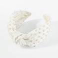 thumbnail image 5 of Diademas para mujer,Diademas para mujer,Diademas para mujer Diademas,Diadema ancha anudada,Diadema superior adornada con joyas,Diadema elegante para el cabello para mujer, 5 of 5