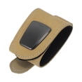 thumbnail image 1 of Clip para gafas de sol de coche Unique Bargains, magnético, universal, soporte para gafas de sol en el parasol, ante, metal, beige, 9.5x4.7cm, 1 Pcs, 1 of 1
