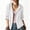 White, variant on Cmfcve Gauze Hoodie Shirts for Women Sun Protection Beach Cover Ups Lightweight Long Sleeve Button Down Blouses