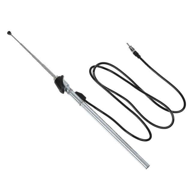 Antena de coche con soporte protector para Toyota Hilux 1989 ~ 97, empuje manual