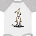 thumbnail image 4 of Inktastic Curious Greyhound Boys or Girls Baby Bodysuit, 4 of 5