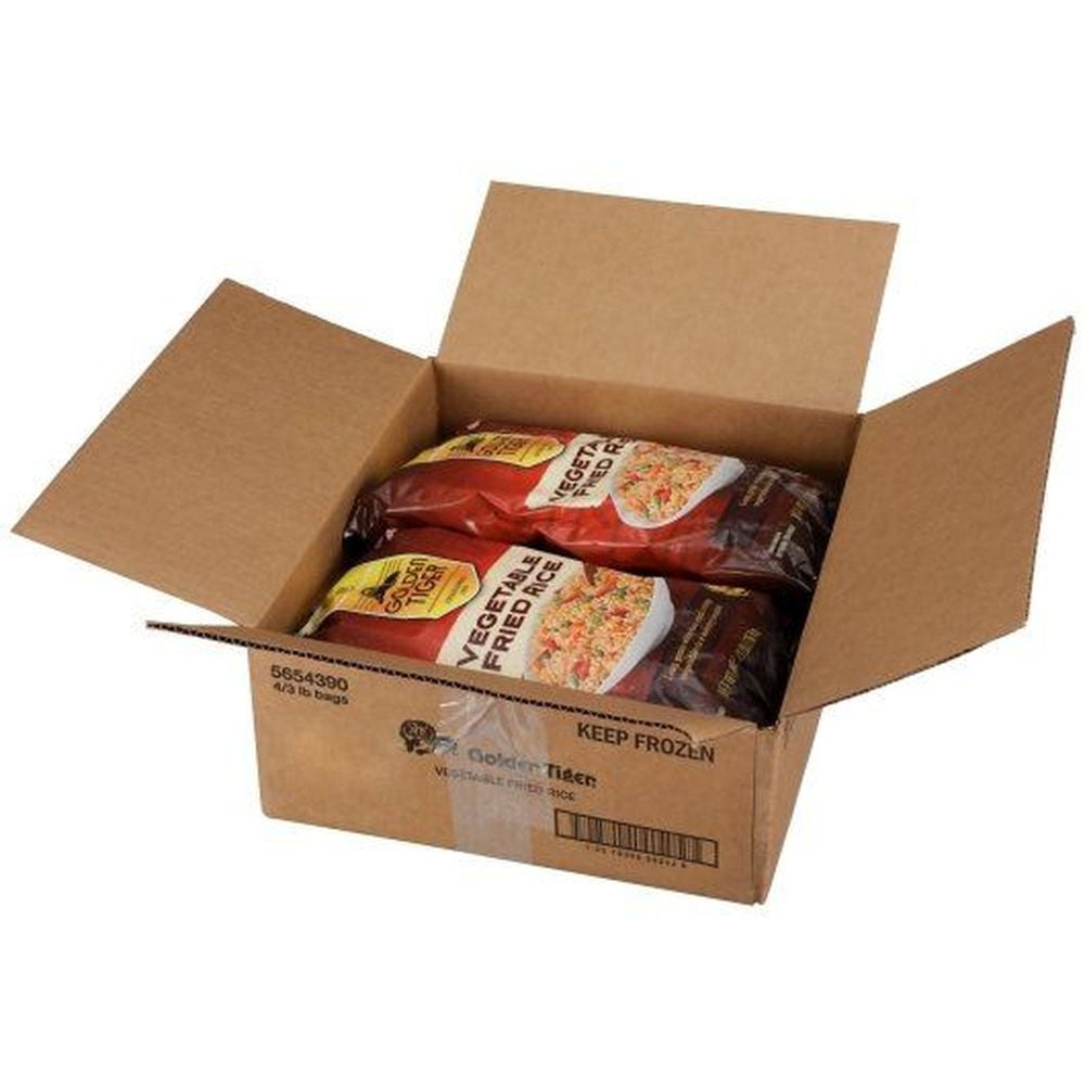 Golden Tiger Vegetable Fried Rice, 3 Pound -- 4 per case