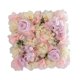 thumbnail image 5 of Panel de Pared de Flores Artificiales BLESIY Panel de Flores de Seda Decorativas Rosa Claro, 5 of 8