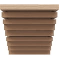 thumbnail image 2 of 5"W x 5"D x 5"H Wide Landon Rough Cedar Woodgrain TimberThane Corbel, Primed Tan, 2 of 6