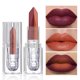 thumbnail image 3 of 2-in-1 2 Colors Matte Waterproof Velvet Nude Lipstick Sexy Red Brown Pigments Non-Stick Cup Shinny Black Polarized Lipgloss, 3 of 5