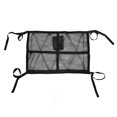 thumbnail image 1 of Bienvenido Bolsa de almacenamiento para techo de coche, bolsillo de malla para techo colgante elástico ajustable de poliéster para vehículo, Camping al aire libre, 78x53cm, 1 of 8