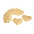 thumbnail image 4 of Heart Gold Embroidered Iron On Patch, Beautiful Practical Cover Blemishes Holes 8.2x7cm Heart Patches Iron On Gold Sequins 10Pcs  For Sewing For DIY Craft, 4 of 8