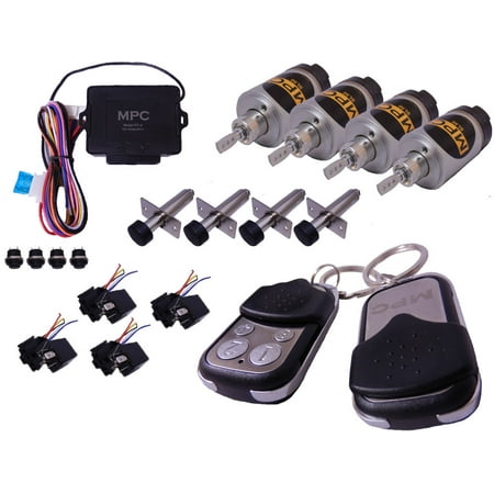 Door Popper Kit For 4 Door Vehicle 45lb 2 Remotes Perfect