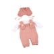 thumbnail image 4 of Ropa para muñecas de niña, viste a tu muñeca, ropa y accesorios para muñecas, trajes de pantalones para muñecas, lindo traje con ropa para muñecas de rosa, 4 of 8