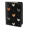 thumbnail image 2 of Rateoe Funny Chicken Pattern Passport Holder Wallet Leather Mulit-purpose Travel Wallet Credit Cards Case ,Passport Cover for Women Men-6.5 in, 2 of 5