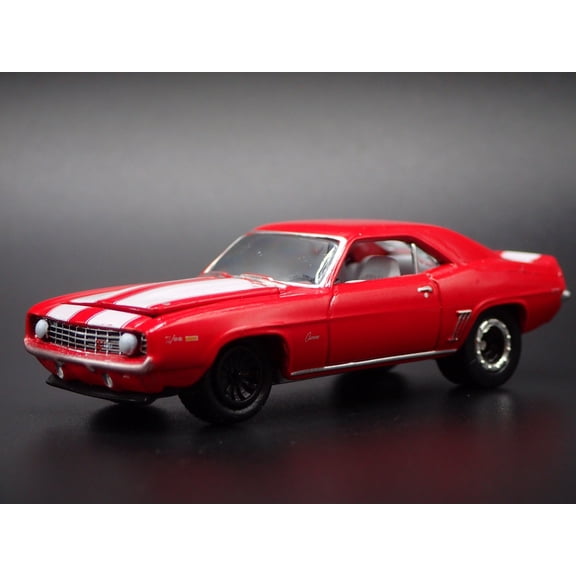 Open Box 1969 69 CHEVY CHEVROLET CAMARO Z28 RED 1:64 SCALE COLLECTIBLE DIECAST MODEL CAR